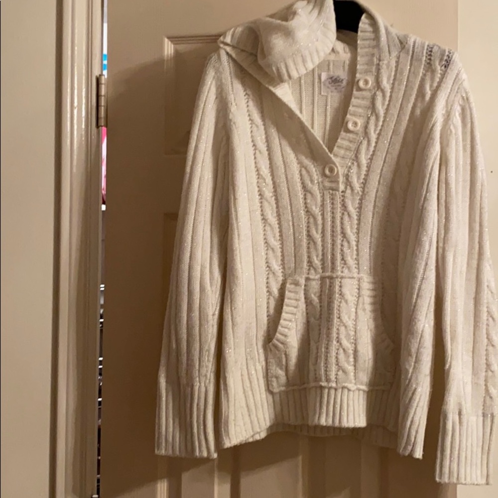 Justice sweater w/ hood size XXL